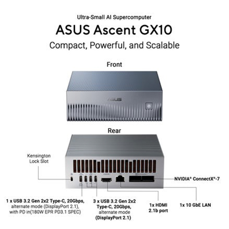 Pc As NVIDIA Dgx Gb10 128G 1T