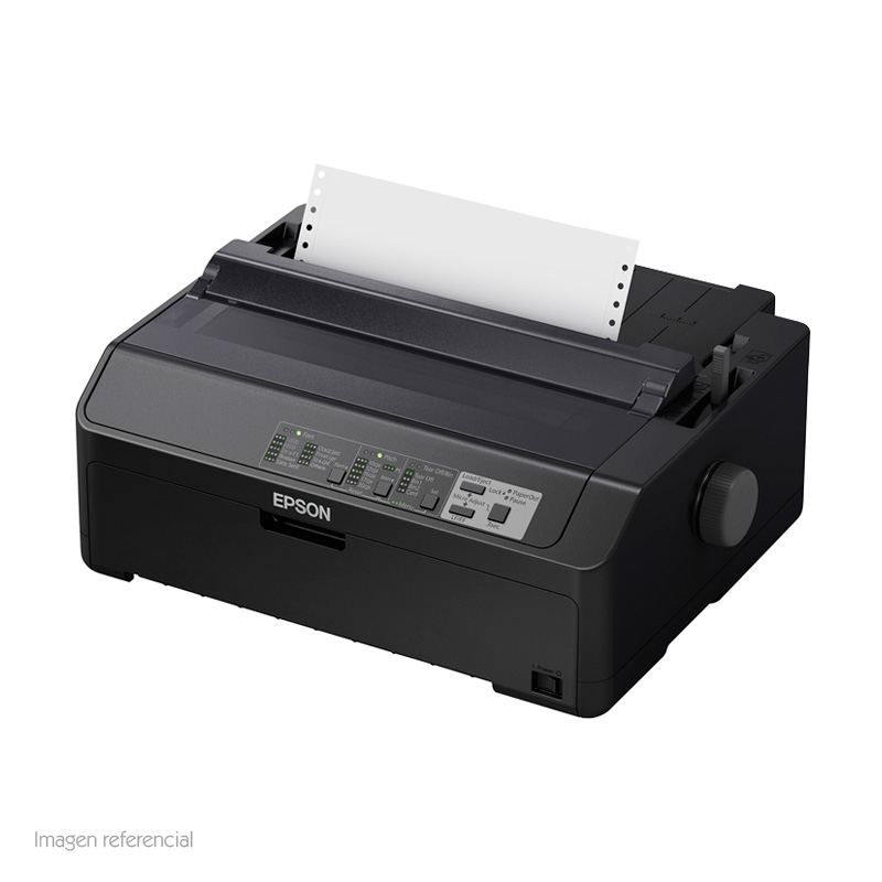 Impresora Matricial Epson Lq-590Ii, Matriz De 24 Pines, Paralelo / USB 2.0, 100V - 24