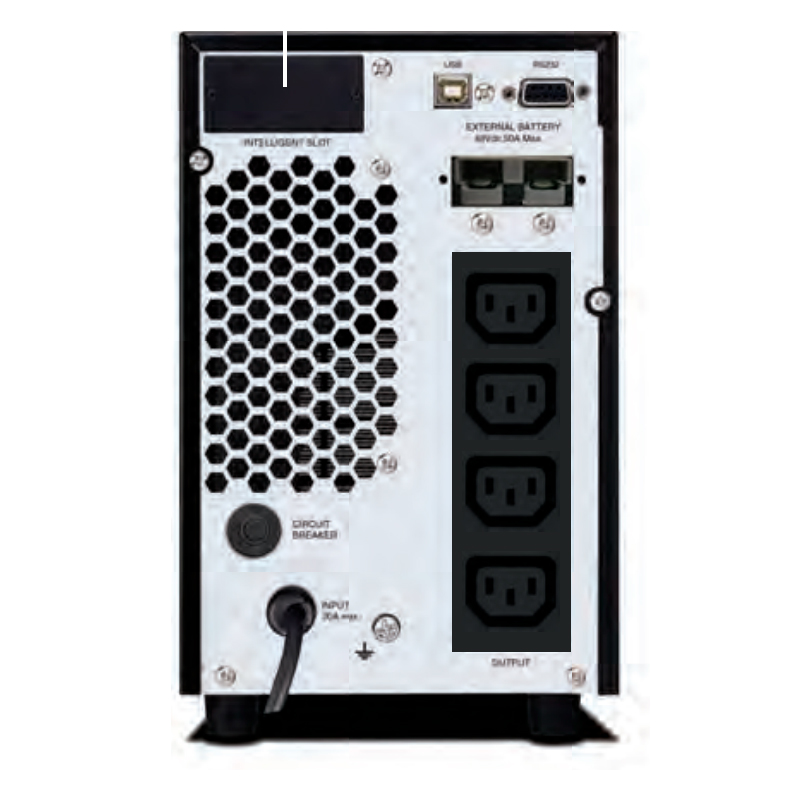 UPS Cdp Upo11-2I Online 2000VA / 1800W, 230V, Usb, Rs232, 4-Salidas Iec-C13/14.U