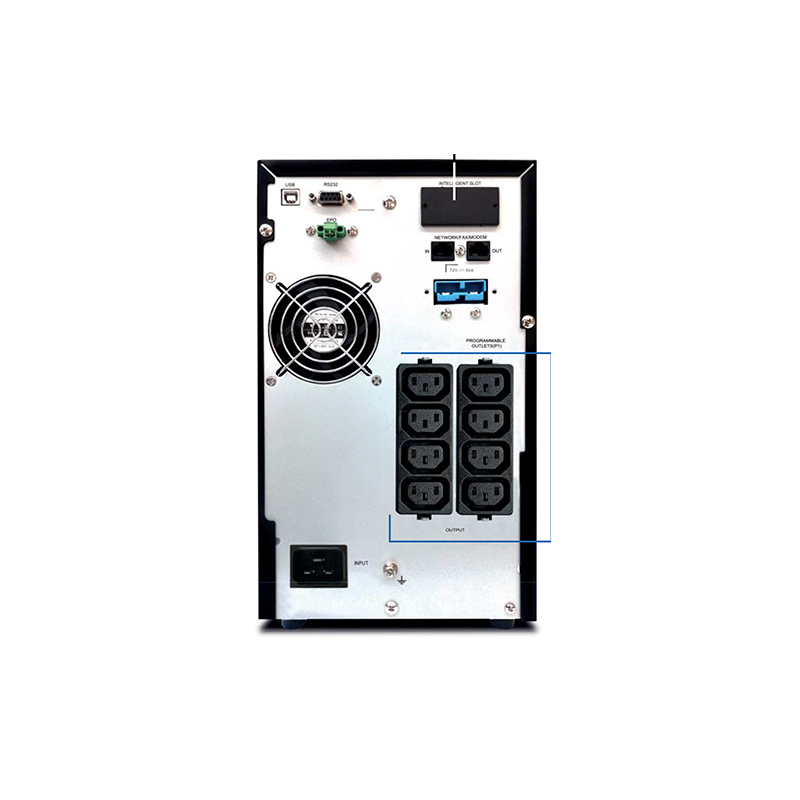UPS Cdp Upo11-2I(Ax), On-Line, 2000Va, 2000W, 220Vac, 8 Salidas Iec-C13/14.Tecno