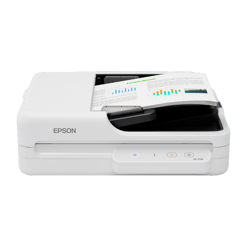Escaner De Documentos De Cama Plana A Color Epsonds-1730, Duplex , Interfaz: USB 2.0