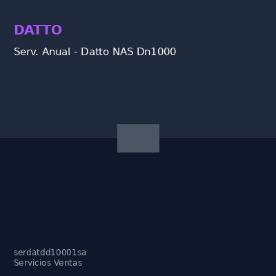 Serv. Anual - Datto NAS Dn1000