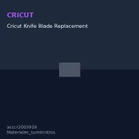 Cricut Knife Blade Replacement