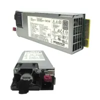 Fuente De Alimentación Hpe 865408-B21, 500W, 100V- 240Vac, 80 Plus Platinum, Hot-Plug
