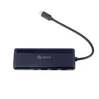 Concentrador De Puertos (Hub) Teros Te-7134N Gen 3 Usb-C, 7 En 1Descubre El Hub