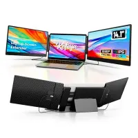 Extensor Dual De Monitor 14 Para Portatiles De 13-17, FHD (1920X1080), Ips, Usb-C/