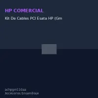 Kit De Cables PCI Esata HP (Gm110Aa), Para Convertir 2 Puertos SATA Internos En Exter