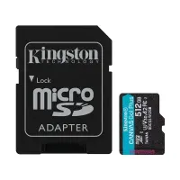 Tarjeta De Memoria Kingston Micro SD 512GB Canvasgo Pluslleva Tu Contenido Al S