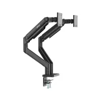 Brazo Soporte Dual Para Monitores MSI Mag Mt201D De Estructura Robusta Y Facil Montaj