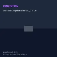 Bracket Kingston Sna-Br2/35 De 2.5 A 3.5, Con Tornillos.