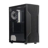 Case Sin Fuente Gamer Teros Te-1332G, Mid Tower, Itx/Micro-Atx/Atx, Usb-A, Audio