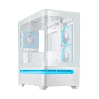 Case Asus Prime Ap202 ARGB Whitemotherboard - Factor De Forma Soportados: Micro-