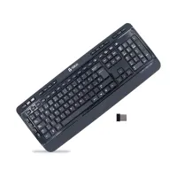 Teclado Inalámbrico Teros Te-4074Cs, 2.4Ghz, Usb,Negrotrabaja Con Comodidad Y Es