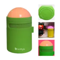 Parlante Inalámbrico Landbyte Bv310, Bluetooth, Iluminación Led, Recargable.cone