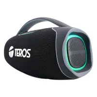 Parlante Teros Te-6045N, Color Negro, 60 Wpotencia Tu Música Con El Parlante Blu