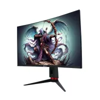 Monitor Curvo Gaming Teros Te-3219G, 31.5 FHD Va, 240 Hz, 1Ms, Hdmi, Dp, Audio Out @