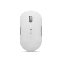 Mouse Lenovo 350 Silencioso Inalambrico (Dual Bluetooth 5.3) Color Gris Nube, Sin Bat