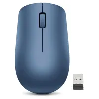 Mouse Lenovo 530, Interfaz Sensor Óptico, 1200Dpi, 3 Botones, Color Abismo Azulr
