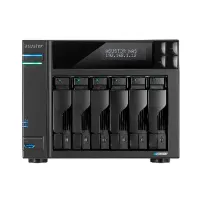 Servidor NAS Asustor Lockerstor 6 Gen2+ (As6706T V2), Celeron N5105/Qc/10Nm, 8GB RAM