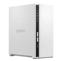 Servidor NAS Qnap Ts-233, Arm Cortex A55 4C/2Ghz,2Gb Ram(On-Board), Bahias: 2 X 3.5
