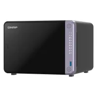 Servidor NAS Qnap Ts-632X-4G, Arm Al524 4C/2Ghz, 4GB RAM Sodimm, Bahias: 6X3.5 SATA