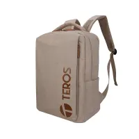 Backpack Teros City Iii Te-9046Bg, Para Notebooksde Hasta 15.6, Beigelleva Tu E