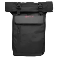 Backpack Teros Gamer Vision Te-Acs9018Bk, Para Notebooks De Hasta 15.6, Negroes