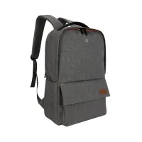 Backpack Teros City Ii Te-9028-2Gr, Para Notebooks De Hasta 15.6, Grisorganizac