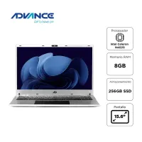 Notebook Advance Nv9855 15.6 Celeron N4020 1.10 GHZ 8GB RAM 256GB Ssddescubre L