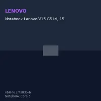 Notebook Lenovo V15 G5 Irl, 15.6 LCD LED Fhd, Core 5-210H 2.2 / 4.8Ghz, 8GB Ddr5-520