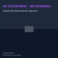 Fuente De Alimentación Hpe Aruba X372, 1050W, Voltaje De Entrada 110V - 240Vac.