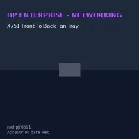 X751 Front To Back Fan Tray