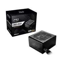 Fuente De Alimentación Asrock, Pro-850G, 850 W, Atx, 80 Plus Gold.1 Conector ATX