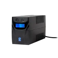 UPS Interactivo Elise @Fase, Aur-650-Lcd-Usb, 650VA / 360W, Puerto Inteligente Usb-Hi