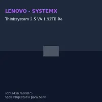 Thinksystem 2.5 VA 1.92TB Re