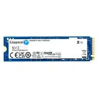 Unidad En Estado Solido Kingston 2000GB Nv3 PCIE 4.0 NVME M.2 SSD