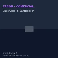 Black Gloss Ink Cartridge For