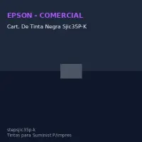 Cart. De Tinta Negra Sjic35P-K