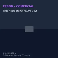 Tinta Negra Std Wf M5399 & Wf