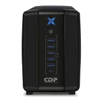 UPS Cdp R-Upr1008I, Interactivo, 1000Va, 500W, 220Vca / 50/60Hz (Ajuste Automático) @