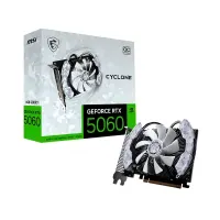 Tarjeta De Video MSI Geforce RTX 5060 8G Cyclone Oc, 8 GB Gddr7, PCIE 5.0Puertos