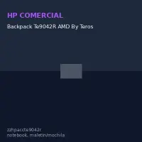 Backpack Te9042R AMD By Teros