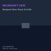 Backpack Teros Travel 15.6 Blk
