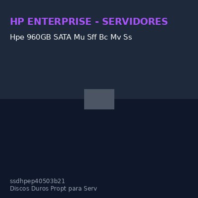 Hpe 960GB SATA Mu Sff Bc Mv Ss