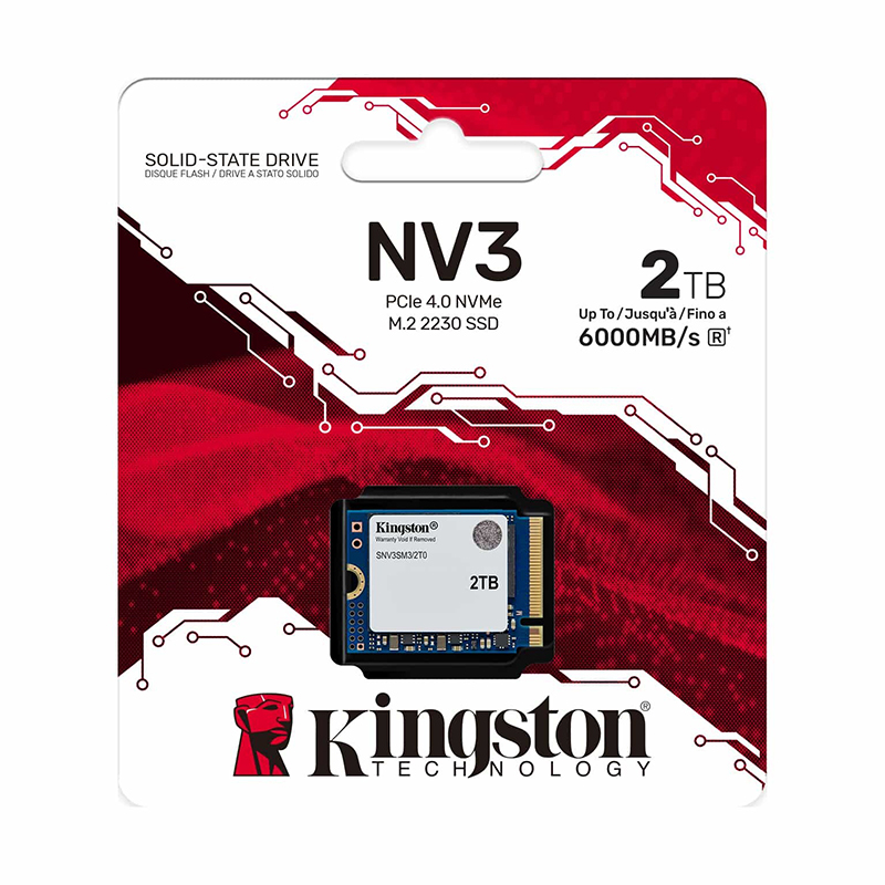 SSD Kingston Nv3 PCIE 4.0 NVME De 2 Tbdisfruta De Almacenamiento Veloz Y Confiab