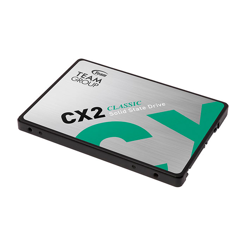 Unidad De Estado Solido Teamgroup Cx2, 512Gb, SATA 6.0 Gb/S, 2.5, Ecc, Dc +5Vve