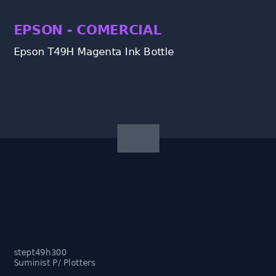 Epson T49H Magenta Ink Bottle