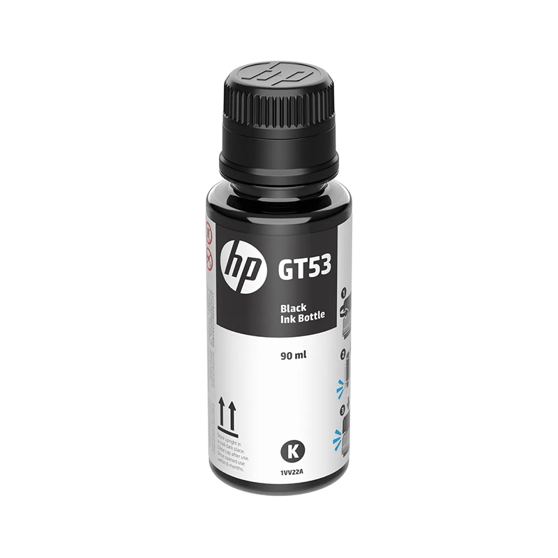Botella De Tinta Original Negra HP Gt53 (1Vv22Al), 90Ml.compatibilidad Con Impr