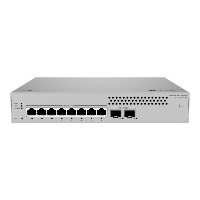 Switch Huawei Ekitengine (S310S Series) S310S-8T2X8 Puertos 10/100/1000Base-T, 2