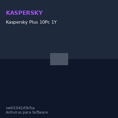 Kaspersky Plus 10Pc 1Y